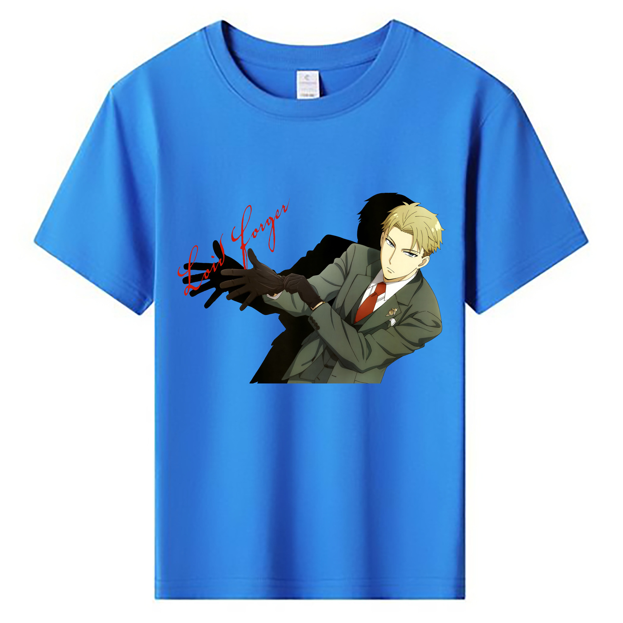 （画像用） SPY×FAMILY间谍家家酒 綿100％キッズTシャツ（フロントプリント）
